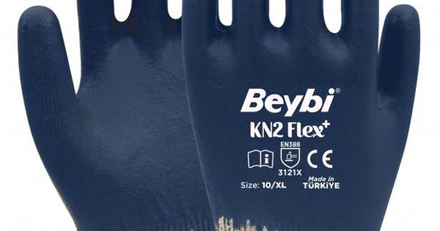 Beybi Nitril Pmk Kn2 Flex+ Mavi  (Çift)
